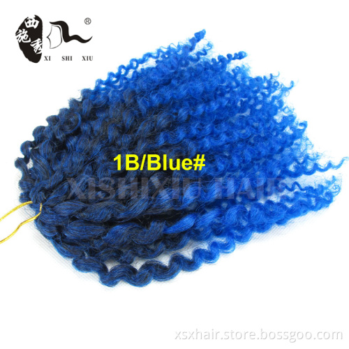 2016 Alibaba Express mali bob Mambo Crochet Twist Synthetic Afro Kinky Twist Braid For Hair Extension